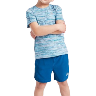 MONTIREX Trail T-Shirt/Shorts Set Children, Blue - 4-5Y