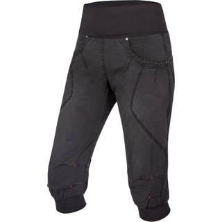 Ocun Women's Noya Jeans Organic Shorts Klatrebukser Damer størrelse L farve grå