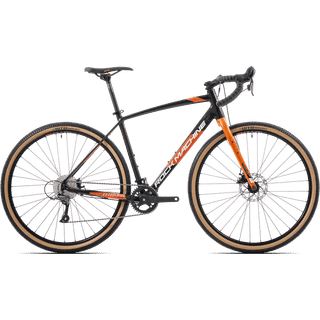 Gravelbike Rock Machine Gravelride 200 Sort/Sølv/Orange