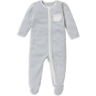 Mori MORI Supersoft Clever 2 Way Zip Up Sleepsuit