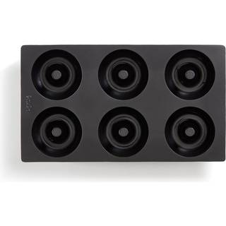 Lékué Lékué donutsform silikone 6 stk Sort