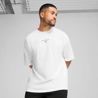 Men&#39;s Puma x HYROX Oversized T-Shirt, White, Size M, Performance - White - M