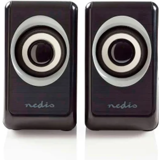 Nedis PC højttaler 2.0 - 18W - Sort