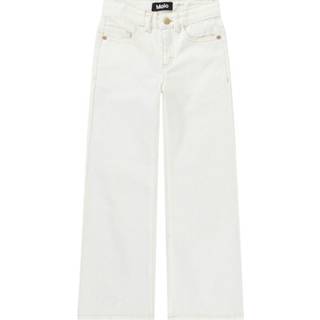 Molo Asta Woven Pants Crisp White 116 cm  Hvid  116 cm  kvinde