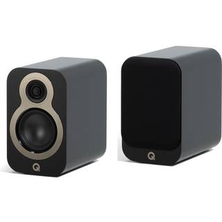 Q Acoustics 3010c Hi-Fi bogreol højttaler Matte Black 10 Stk. (Kun pakket ud)