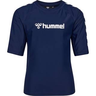 Hummel Kids' hmlFIJI Swim Tee  Navy Blazer, 110