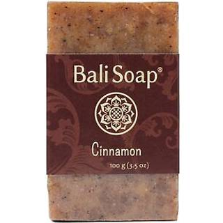 Bali Soap - Cinnamon Natural Soap - Bar Soap for Men & Women - Bath Body and Face Soap - Vegan Handmade Exfoliating Soap - 3 Pack 3,5 Oz hver