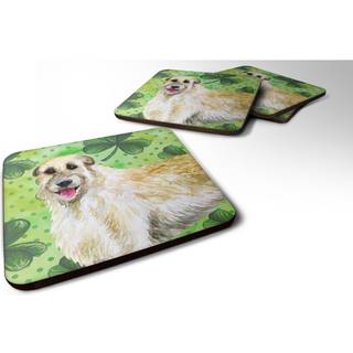 """" Caroline's Treasures Irish Wolfhound St Patrick's Decorative Coasters Multicolor """"