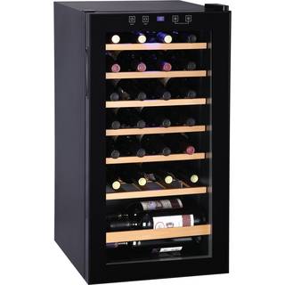 Witt Classic EF4383I-1B28 Vinkøleskab - Farve: Sort