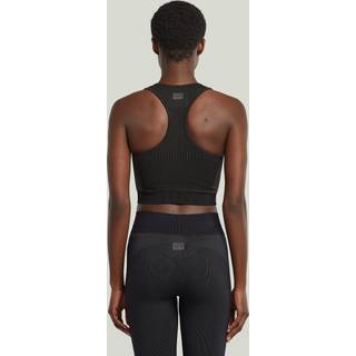 Seamless Racerback Top - Black - Women