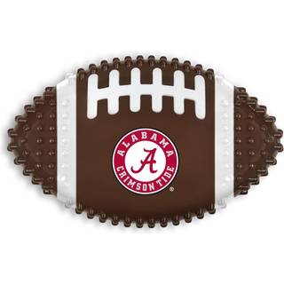 NCAA Alabama Crimson Tide Mega-Chew Hard Nylon Bacon-smag Hundeben Fodbold Tyggelegetj. Interaktivt velsmagende og sjovt hundetyggetj. Uopslide