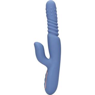 Loveline - opvarmende stød vibrator (blå)