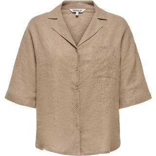 ONLY dame bluse ONLTOKYO - Brindle - S
