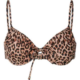 Pieces Bikini Overdel - Lippa - Black/Leo