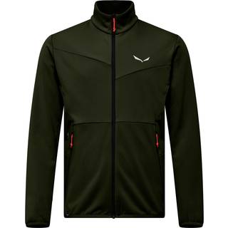 Salewa Puez Cammino PL Jacket Fleecejakke Herrer størrelse 48 farve sort/olivengrøn