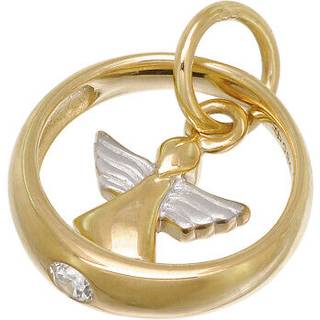 trendor 28209 Taufring Anhänger Gold 585 / 14K