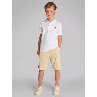 Stretch Pique Polo Shirt - White - 6 years (116 cm)