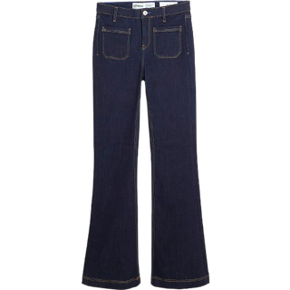 River Island Mid Rise Pocket Front Flare Jeans40 S