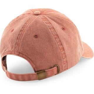Beechfield CB655 Low Profile Vintage Cap Vintage Orange One Size