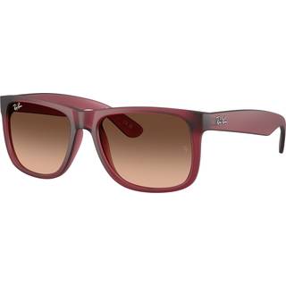 Ray - Ban Mand RB4165 JUSTIN 6815A5 Solbriller Nylon Violet Transparent Firkantet Normal