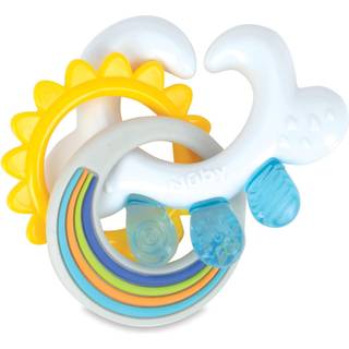 Nuby Cloud Teether med sol og silikone regnforbindelser: 3+ m?neder