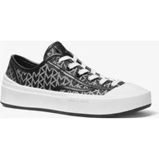 Jude MK2000 Logo Jacquard Trainers - Michael Kors - Black - EU 35