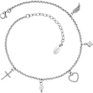 Engelsrufer Fußkette / Fußband - ERFS-FLH-PE-ZI - silber