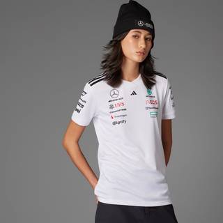 MERCEDES - AMG PETRONAS FORMULA ONE TEAM DRIVER TRØJE - White / Black