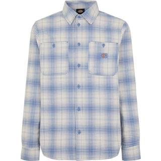 Dickies Evansville Long Sleeve Shirt, Blue - XL