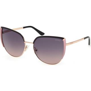 Guess Kvinde GU00217 05B Solbriller Metal Guld Røg Cat Eye Normal