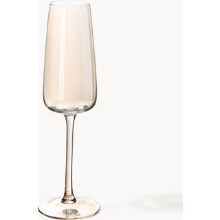 Mundblæste champagneglas Ellery, 4 stk.
