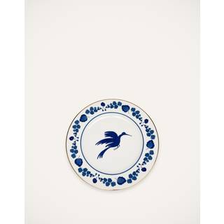La DoubleJ Tableware - 'Wildbird' charger plate in Multicolor porcelain