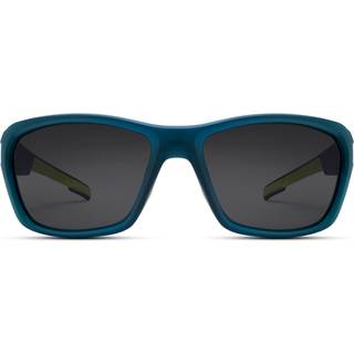 Polariserede Marineblå Sportssolbriller med Sorte Glas