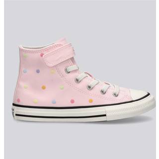 Converse Converse Pink Junior Chuck Taylor Polka Dot Trainers