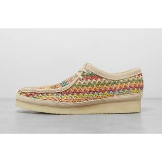 Clarkstil mænd. 26180640 Wallabee flerfarvede sko (42), Stof, Fast, Blonder, Casual, Flerfarvet