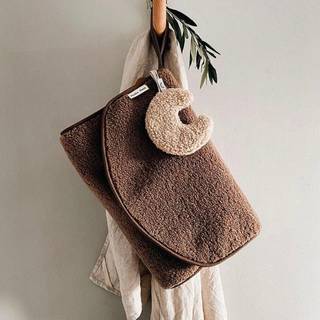 Studio Noos Chunky changing mat Teddy - Teddy / Brown.