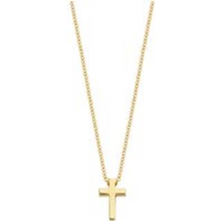 Blush 3091YGO Damen-Kette 585 Gold Kreuz