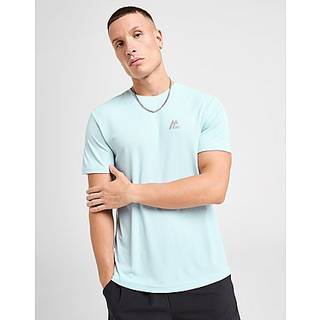 MONTIREX Peak Gridded T-Shirt, Blue - XS