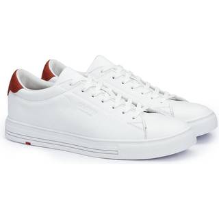 LLOYD ENRICO Herre Sneaker WHITE/RED Str. 41