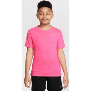 Nike Dri-FIT Miler T-Shirt Junior, Pink - 13-15Y