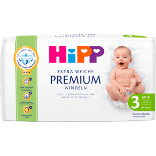 HiPP Premium Midi ekstra bløde bleer str. 3 (6-10 kg)