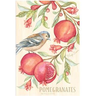 Willowbrook | Friske dufte duftende posepakke | Granatæble | Luftfriskereposer til skuffer skabe biler | 3 pakke | Langvarig duft af hjemmet