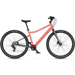 woom EXPLORE 6  - 26 tommer børnecykel - Til børn fra 10–14 år - neon coral