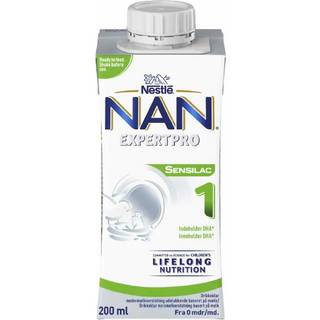 NAN SENSILAC Drikkeklar 1 fra fødslen - 200 ml.