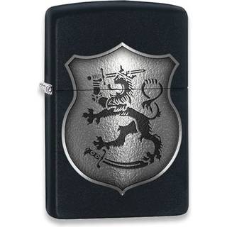 Finnish Lion lighter, Black Matte