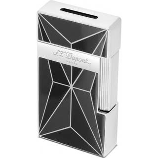 S.T. Dupont 025070 Feuerzeug Biggy Fire X Schwarz/Chrom