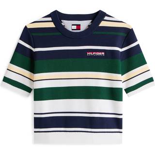 Hilfiger Sailing Cropped Short Sleeve Jumper