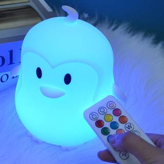 Nitelite Natlampe Pingvin, Hvid