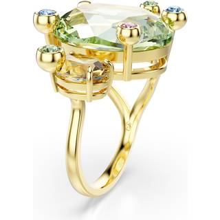 Gema Offener Ring, Verschiedene Schliffe, Mehrfarbig, Goldlegierungsschicht