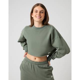Björn Borg Studio Oversized Cropped Sweatshirt Grøn, XXL